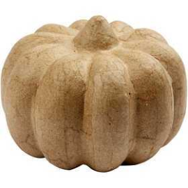 Pumpkin, H: 9 cm, D: 13 cm, 1pc 