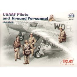 USAAF Pilots/Ground crew figures 1941/45 Historical figures