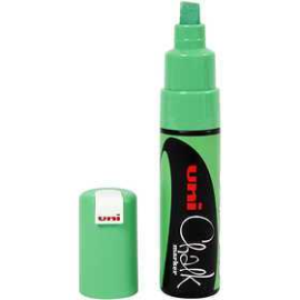 Chalk Pen, line width: 8 mm, neon green, 1pc Marker