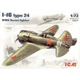 Polikarpov I-16 type 24 with wheels Airplane model kit