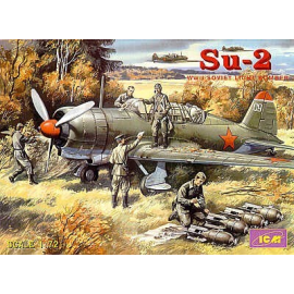 Sukhoi Su-2 WWII Soviet Light Bomber Model kit