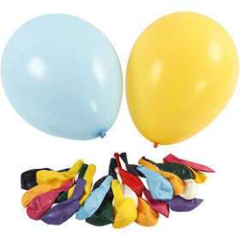 Balloons, asstd colours, D: 41 cm, giant, 50pcs Party item, outdoor and miscellaneous