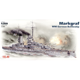 Margraf WWI German battleship Model kit