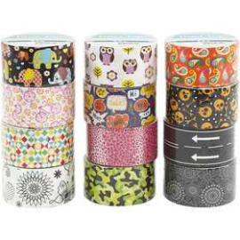 Duct Tape, W: 48 mm, asstd colours, 12x5m Various ribbons