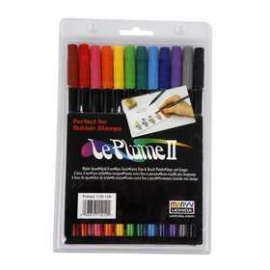 Le Plume II Pens, bold colours, 12pcs 