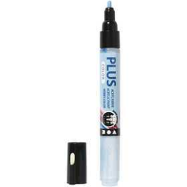 Plus Color Marker, line width: 1-2 mm, L: 14.5 cm, sky blue, 1pc Various pencils and markers