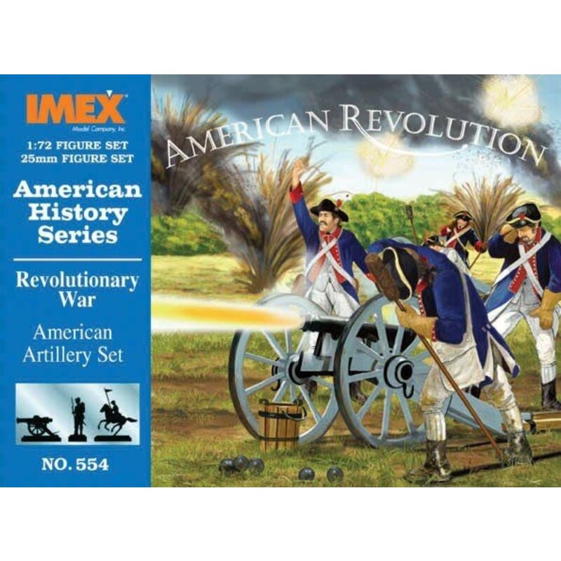 American war of Independence American Artillery Figures