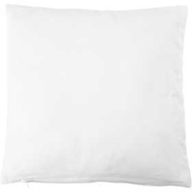 Pillowcase, size 40x40 cm, 145 g/m2, white, 1pc Textile