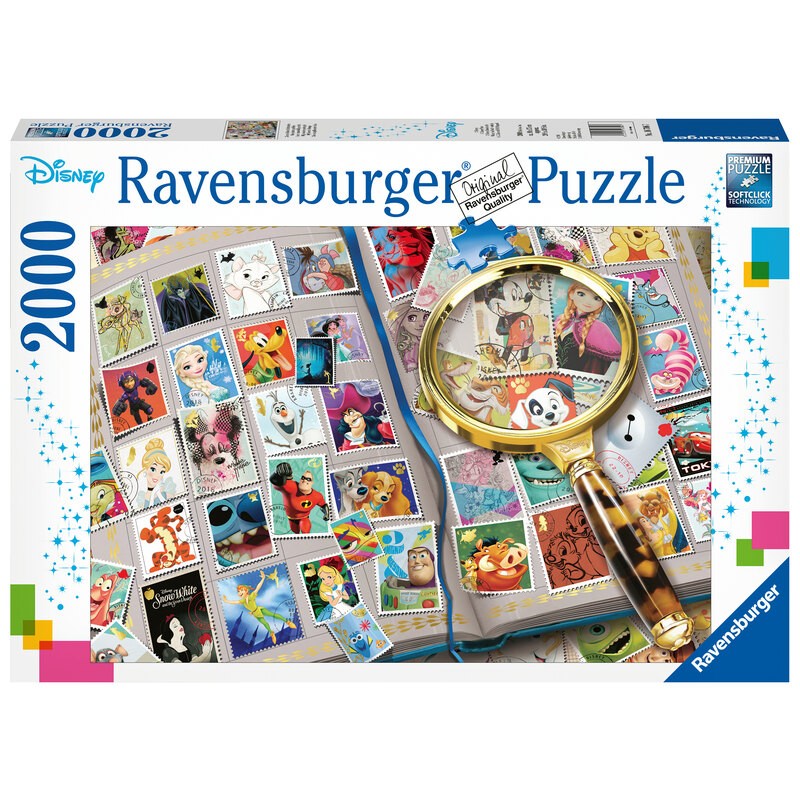 Inferieur variabel Kangoeroe Ravensburger puzzle Puzzle 2000 p - My favorite stamps / Disney...