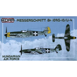 Messerschmitt Bf-109G-10/U-4 Hungarian Air Force (4x camouflage schemes) Model kit