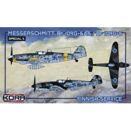 Messerschmitt Bf-109G-6AS/G-6 Finnish Service (4x camouflage schemes) Model kit