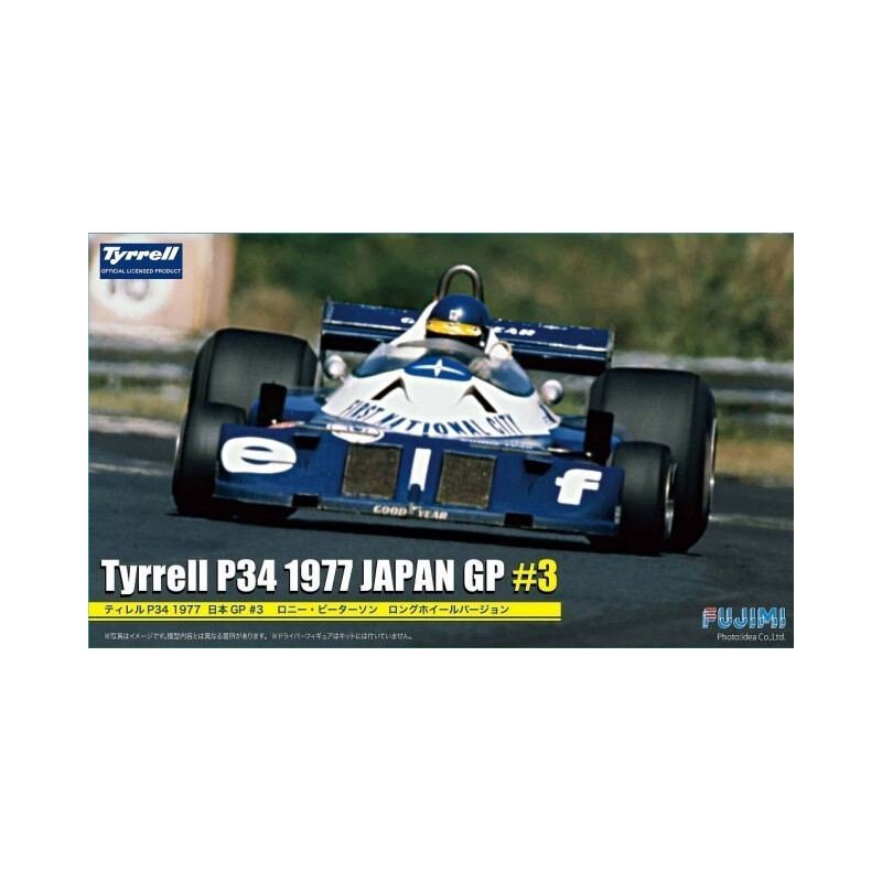 Tyrrell P34 1977 Japan Gp Long Chassi N3 1/20 Model car kit