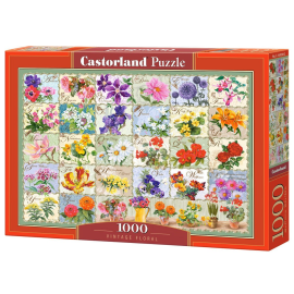 Puzzle Vintage Floral, Jigsaw 1000 pieces 