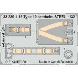 Eduard Polikarpov I 16 Type 10 Seatbelts Steel Aircraft Detail 1 32 The Largest Choice With 1001hobbies Com