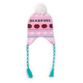 Deadpool ski cap Pink Xmas Laplander 