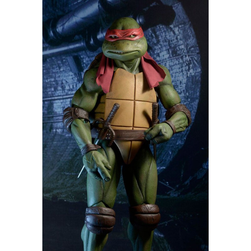 NECA: Tartarughe Ninja Action Figura 1/4 Giant-size Leonardo 38 Cm