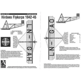 Hirdens Flykorps 1942-1945 Two Grunau 9 gliders from the little known Norwegian Quisling paramilitary air arm