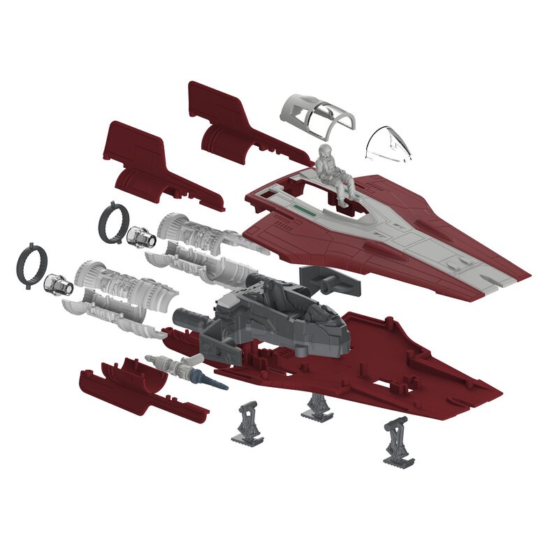 Build & Play Resistance A-Wing Fighter (Red) Revell