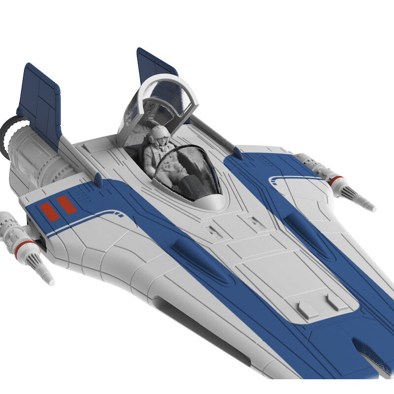 Build & Play Resistance A-Wing Fighter (Blue)