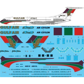 Decals Gulf Air Vickers VC-10 Series 1101 [VC10] 