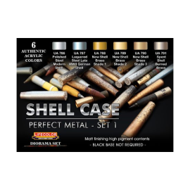SHELL CASE perfect metal SET 1 