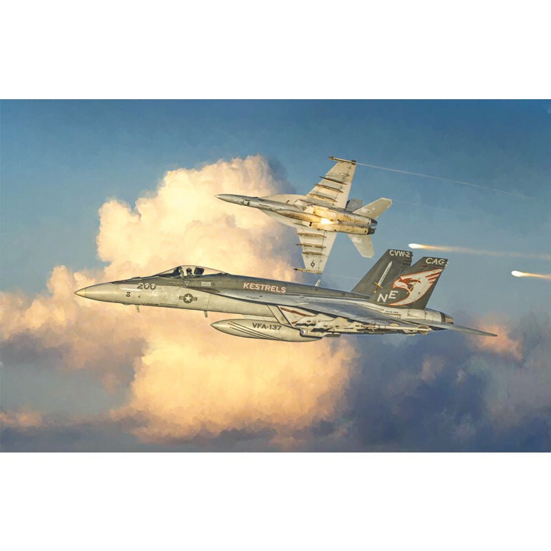 F / A-18E Super Hornet Airplane model kit