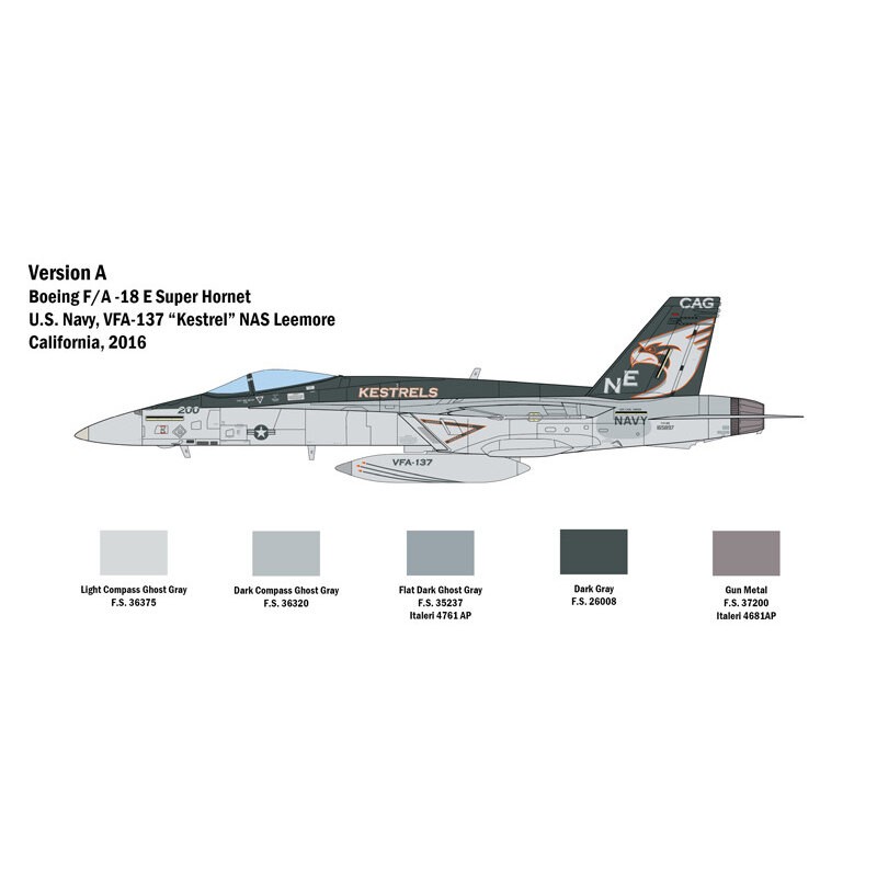 F / A-18E Super Hornet Italeri