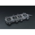 Culemeyer four axles resin kit of German heavy trailer Model kit