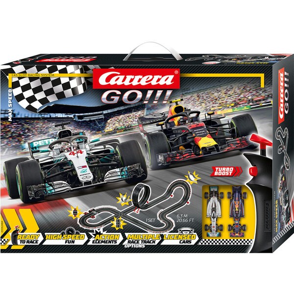 delicatesse gevolgtrekking Losjes Carrera slot car Carrera Go!!! Max Speed with 1001hobbies (#-20062484)