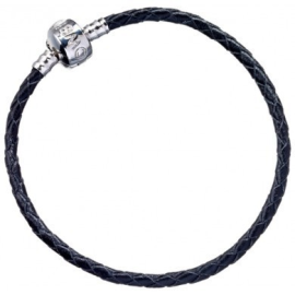 Harry Potter: Black Leather Charm Bracelet 18 cm 