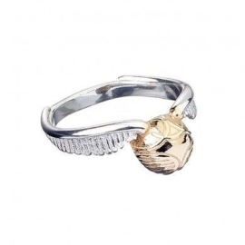 Harry Potter: Stainless Steel Golden Snitch Ring Large 