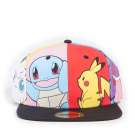 Pokemon: Multi Pop Art Snapback Cap 