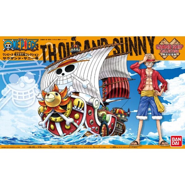One Piece Thousand Sunny ship Bandai - Export Manga