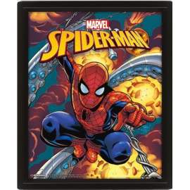Marvel: Spider-Man Costume Blast Framed 3D Lenticular Poster 