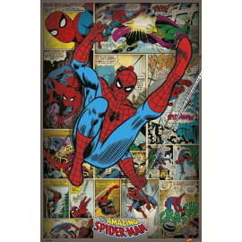 Marvel Comics: Spider-Man Retro Poster 