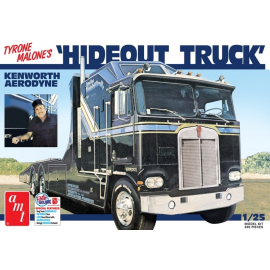 Tyrone Malones Kenworth Hideout Transporter KIT FEATURES:1/25 scale, skill 3, paint and cement requiredBack by popular demand!Mo