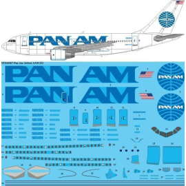 Decals Pan Am Airbus A310-200 