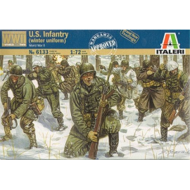 WWII US Infantry (Winter Uniform) Figures