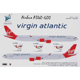 Airbus A340-600 Virgin Atlantic (designed to be assembled with model kits from Revell)