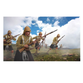 Highlanders in Attack 1899-1902 Figures