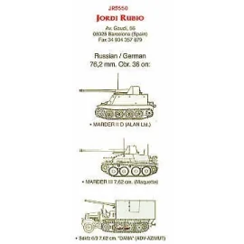 762cm. Flak 36(R) Marder IID & III