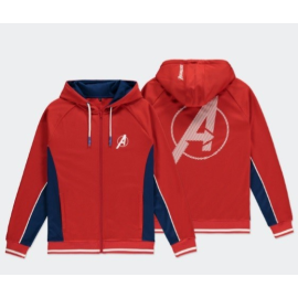 Marvel: Avengers Game - Hooded Track Vest Size S 