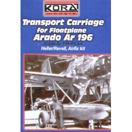 Arado Ar 196 transport carriage (designed to be assembled with model kits from Airfix Heller and Revell) 