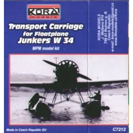 Junkers W 34 floatplane transport carriage (designed to be assembled with model kits from MPM)