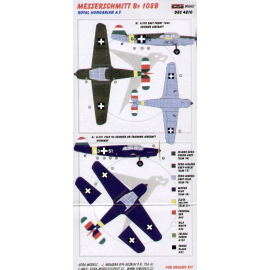 Messerschmitt Bf 108B Royal Hungarian (designed to be assembled with model kits from Eduard)