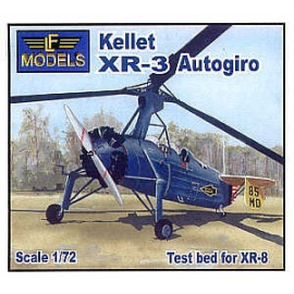 Kellet XR3 autogyro Airplane model kit