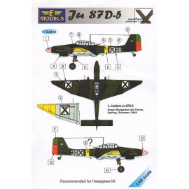 Junkers Ju 87D-5 Stuka White 30 Royal Bulgarian Air Force 1944