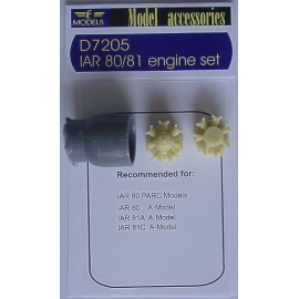 IAR-80/81 engine set (designed to be assembled with model kits from the A Model) 