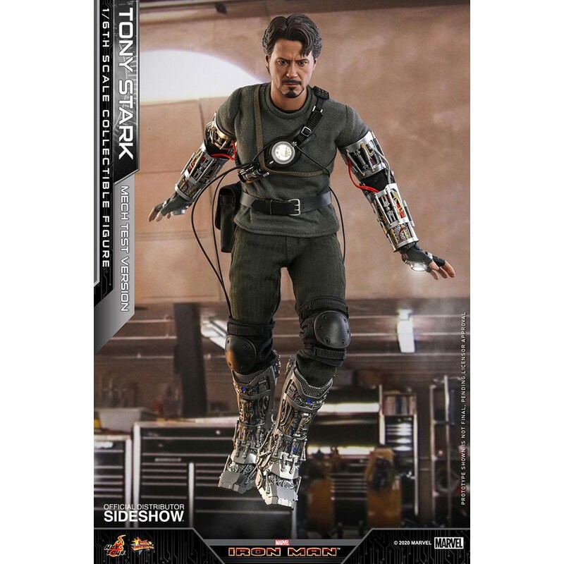 Iron Man figurine Movie Masterpiece 1/6 Tony Stark (Mech Test Version) 30 cm Action Figure