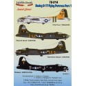 Decals Boeing B-17F/Boeing B-17G Flying Fortress Part 1 8th Air Force Decals for military aircraft
